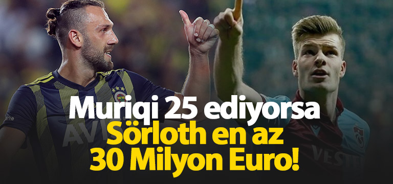 Alexander Sörloth en az 30 Milyon Euro!
