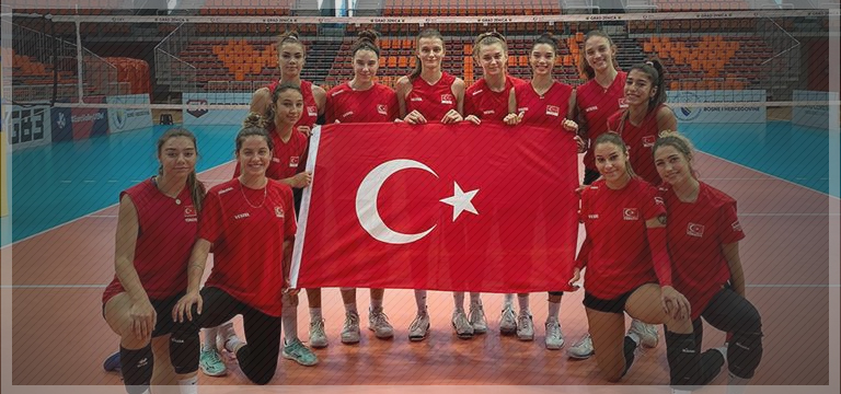 Türkiye 19 Yaş Altı Kız Voleybol Milli Takımı şampiyon oldu
