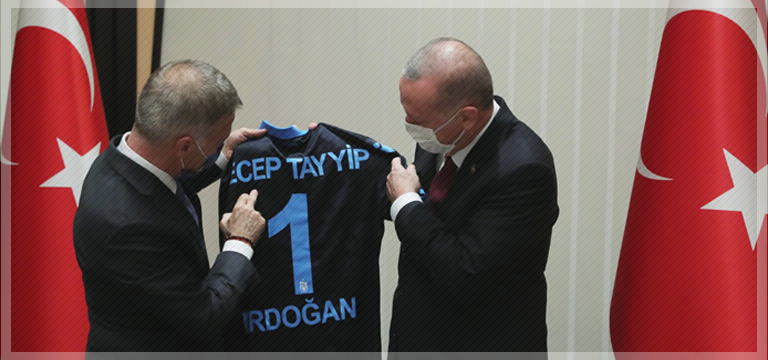 Trabzonspor Cumhurbaşkanı Erdoğan külliyesinde