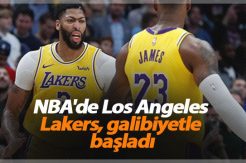 NBA’de Los Angeles Lakers, galibiyetle başladı