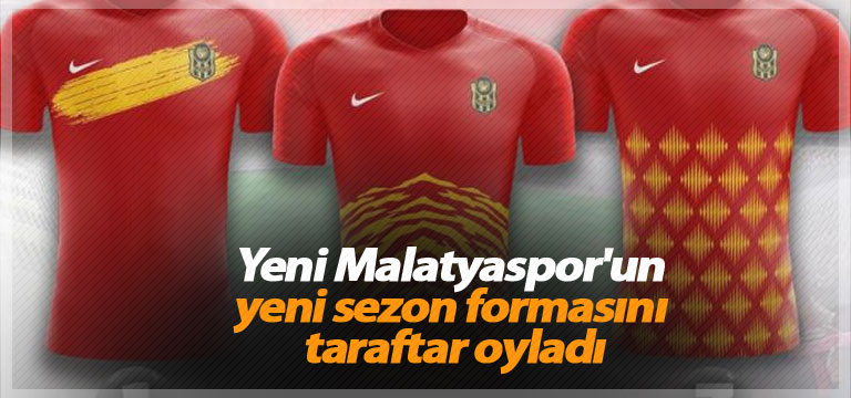 Yeni Malatyaspor’un yeni sezon formasını taraftar oyladı