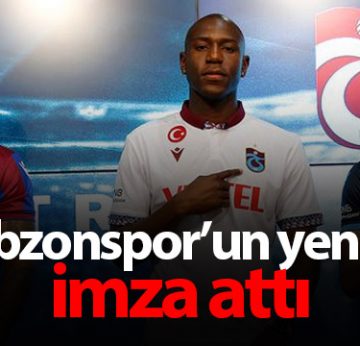Trabzonspor’un yeni transferleri imza attı