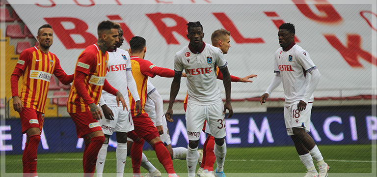 Trabzonspor deplasmandan 1 puanla döndü